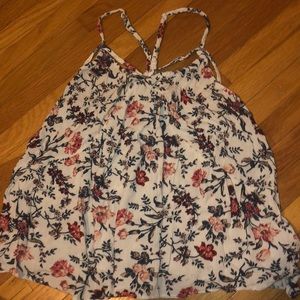 floral tank top